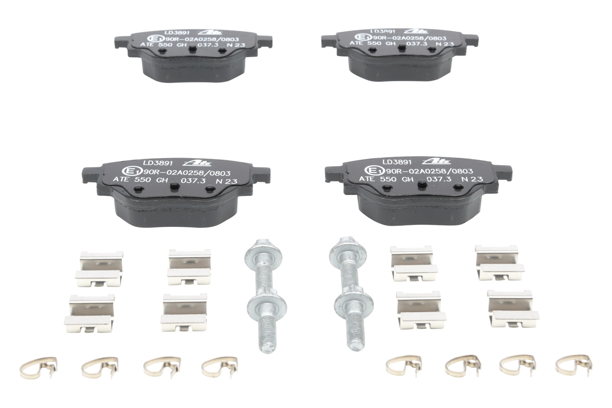 Brake Pad Set, disc brake ATE Ceramic 13.0470-3891.2
