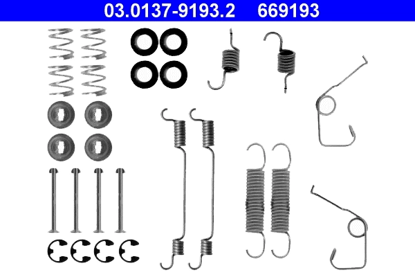 Accessory Kit, brake shoes 03.0137-9193.2