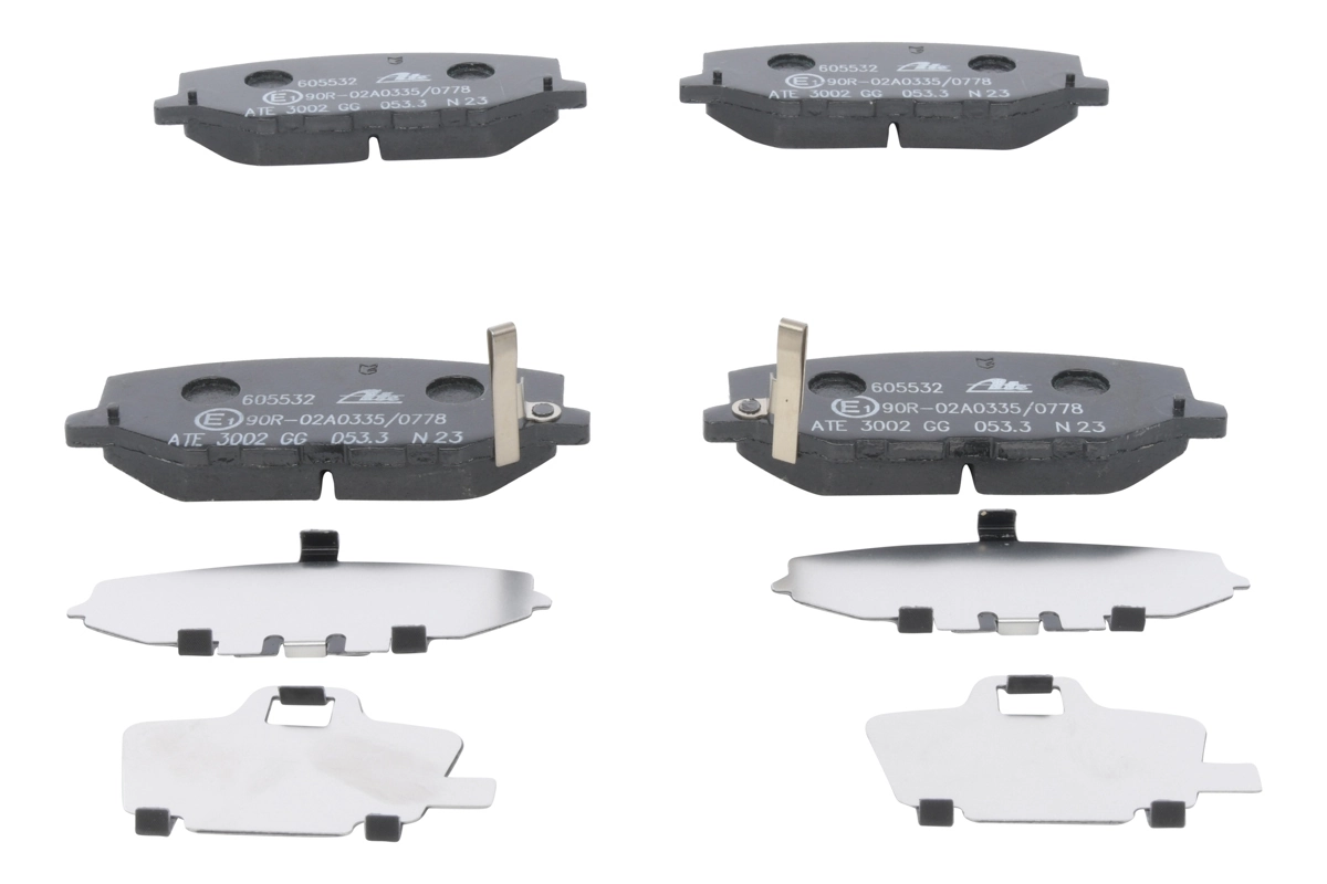 Brake Pad Set, disc brake 13.0460-5532.2