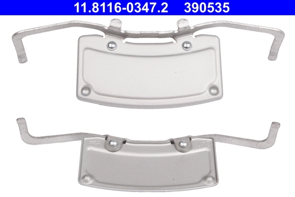 Spring, brake caliper 11.8116-0347.2