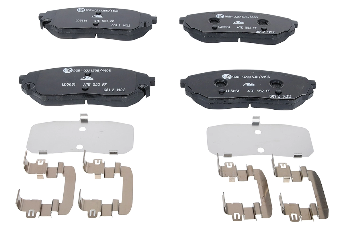 Brake Pad Set, disc brake ATE Ceramic 13.0470-5681.2