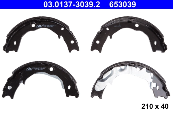 Brake Shoe Set, parking brake 03.0137-3039.2