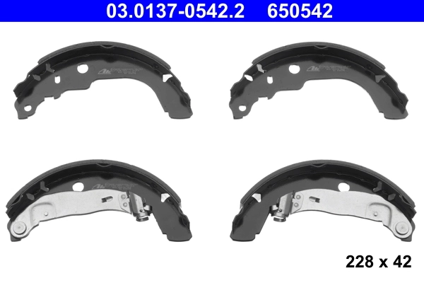 Brake Shoe Set 03.0137-0542.2
