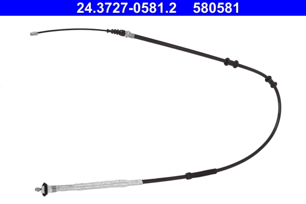 Cable Pull, parking brake 24.3727-0581.2