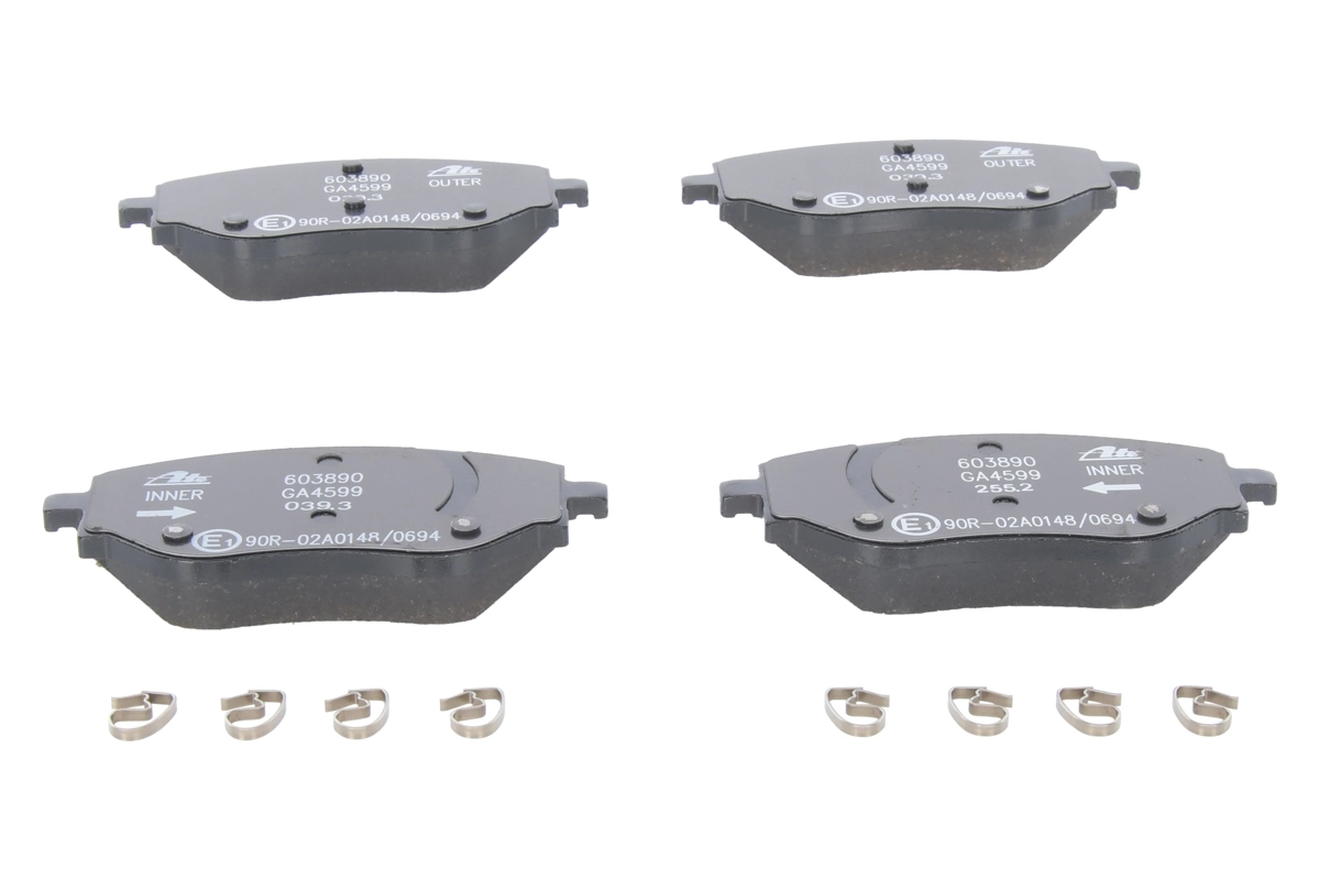 Brake Pad Set, disc brake 13.0460-3890.2