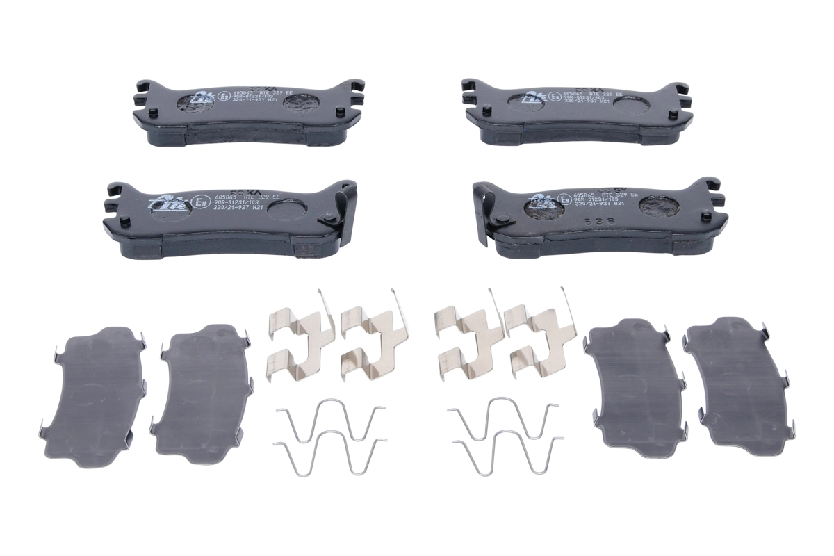 Brake Pad Set, disc brake 13.0460-5865.2