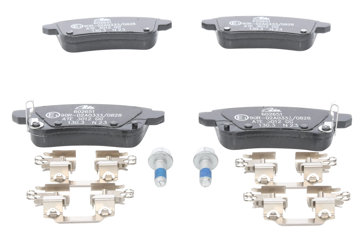 Brake Pad Set, disc brake 13.0460-2651.2