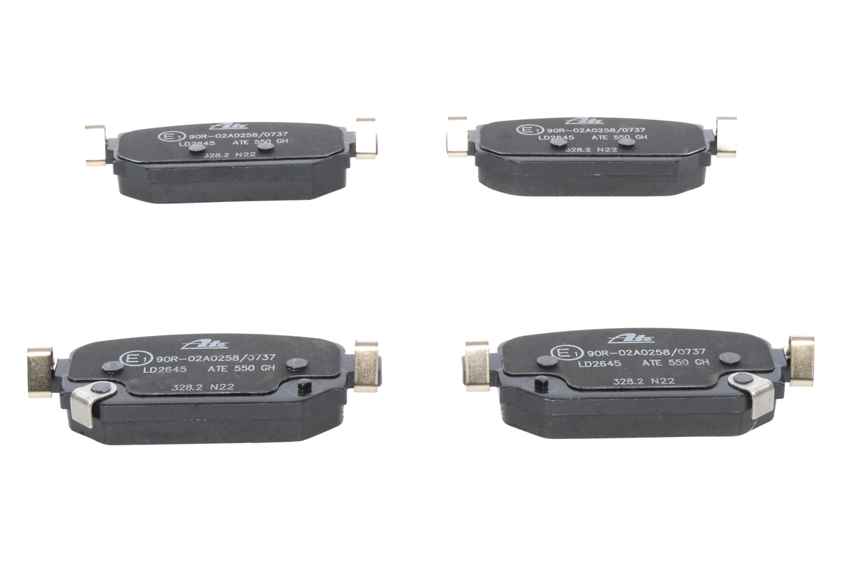 Brake Pad Set, disc brake ATE Ceramic 13.0470-2645.2