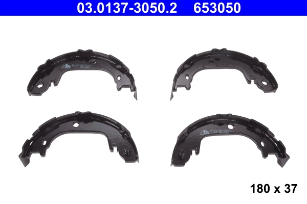 ATE 03.0137-3050.2 Brake Shoe Set, parking brake