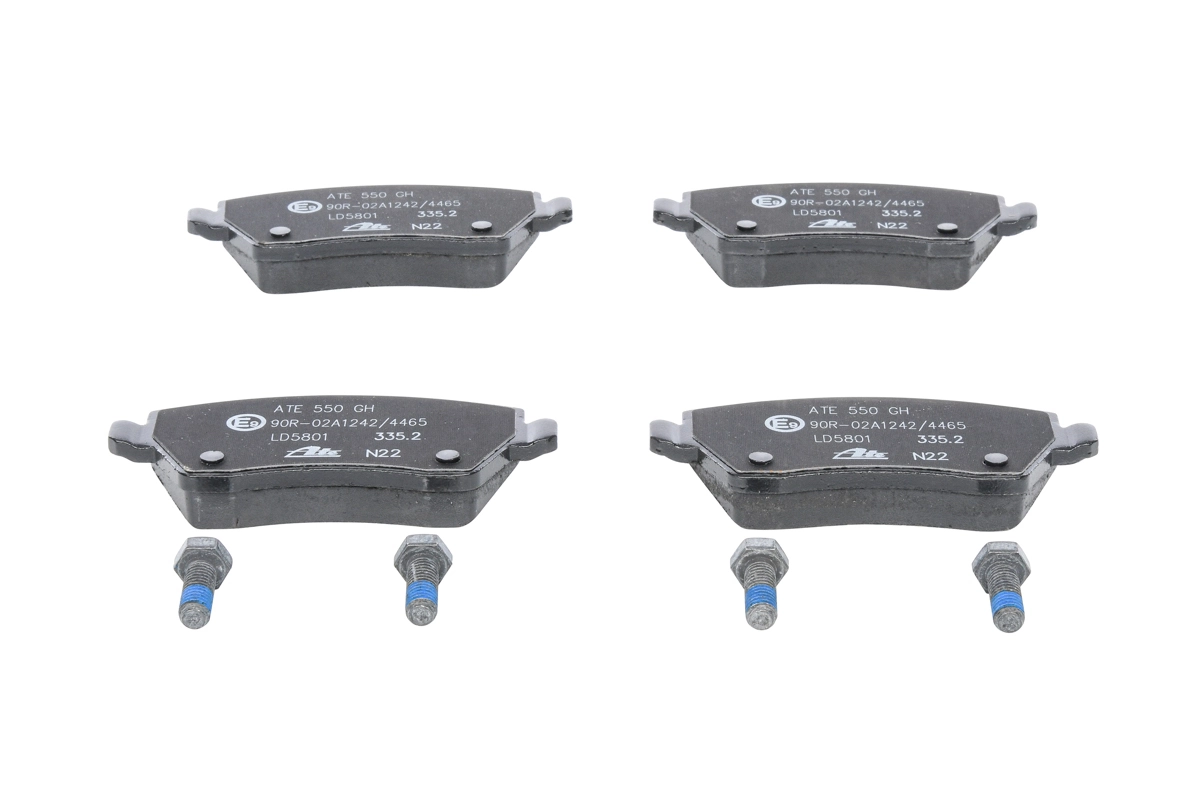 Brake Pad Set, disc brake ATE Ceramic 13.0470-5801.2
