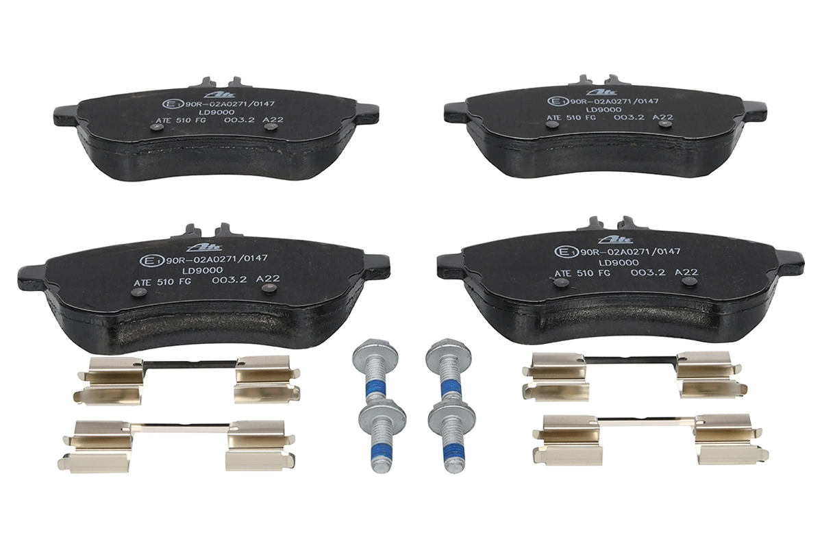 Brake Pad Set, disc brake ATE Ceramic 13.0470-9000.2