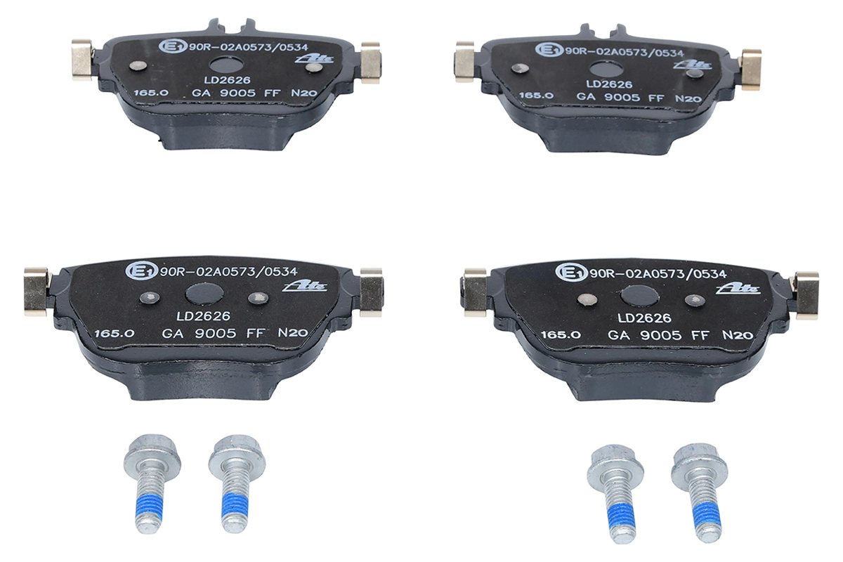 Brake Pad Set, disc brake ATE Ceramic 13.0470-2626.2