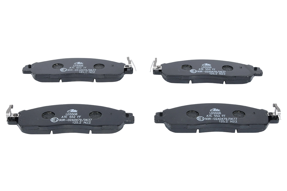 Brake Pad Set, disc brake ATE Ceramic 13.0470-5508.2