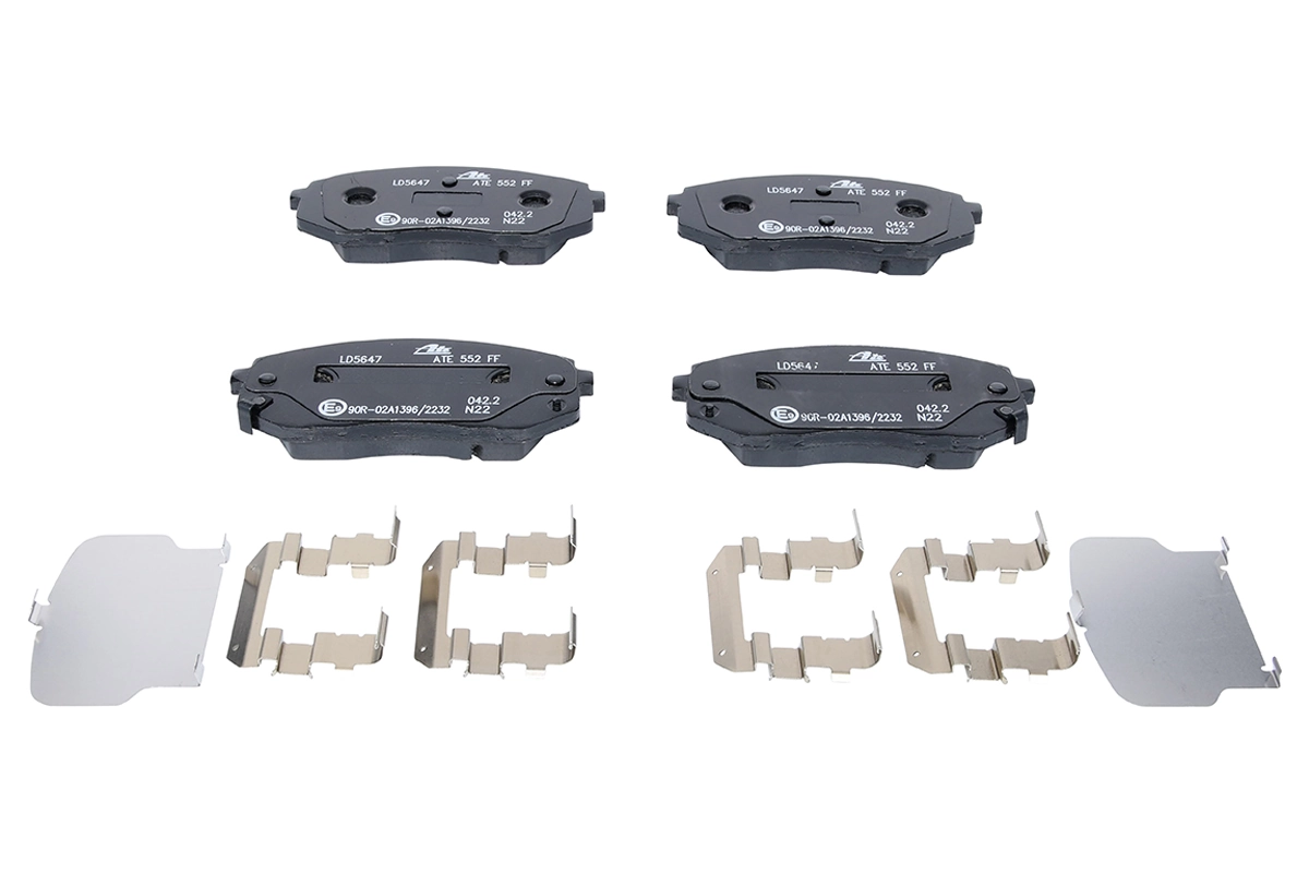 Brake Pad Set, disc brake ATE Ceramic 13.0470-5647.2
