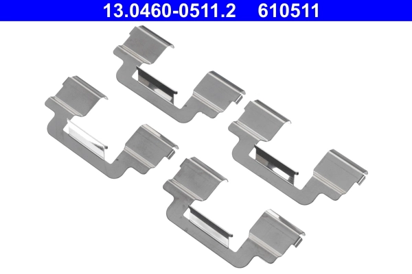 Accessory Kit, disc brake pad 13.0460-0511.2