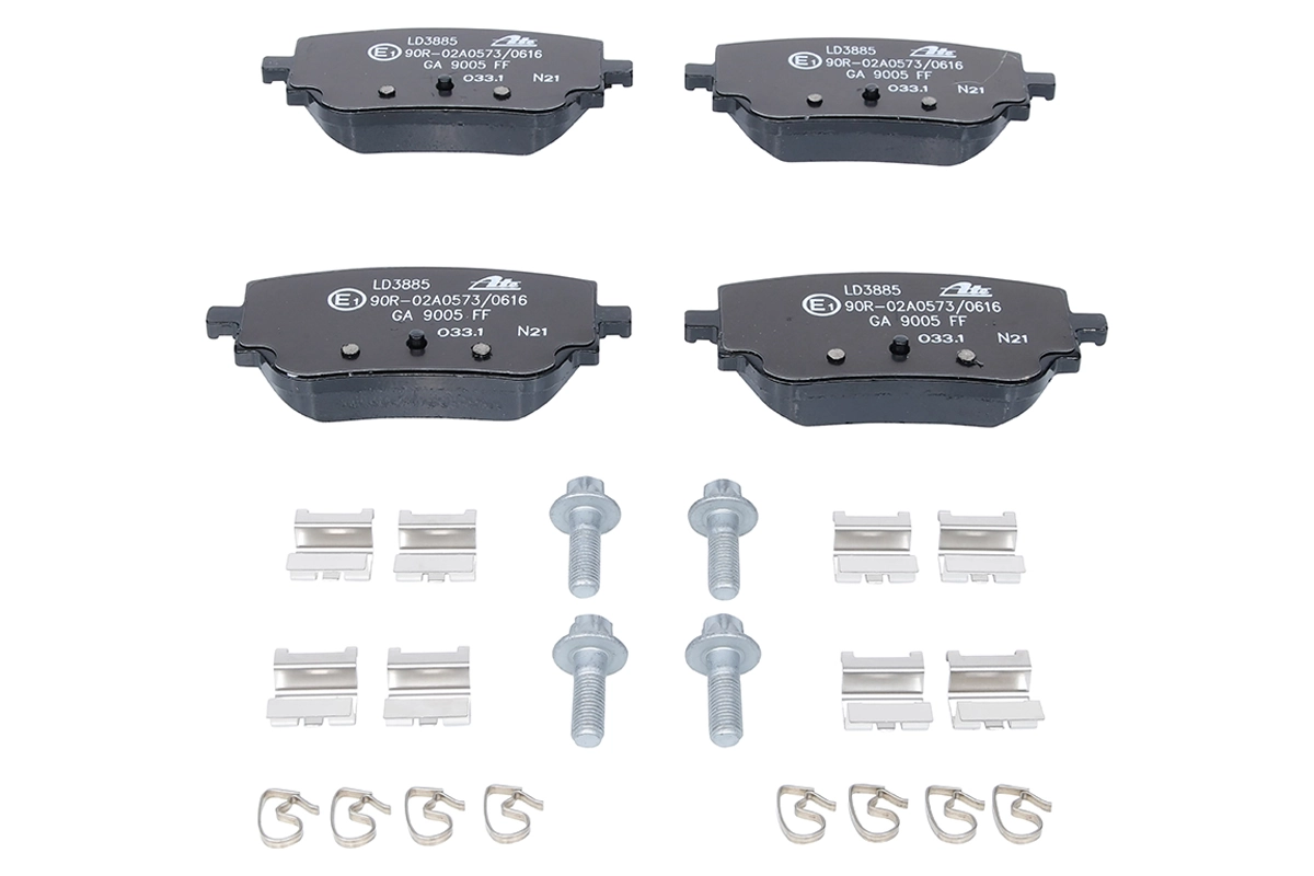 Brake Pad Set, disc brake ATE Ceramic 13.0470-3885.2