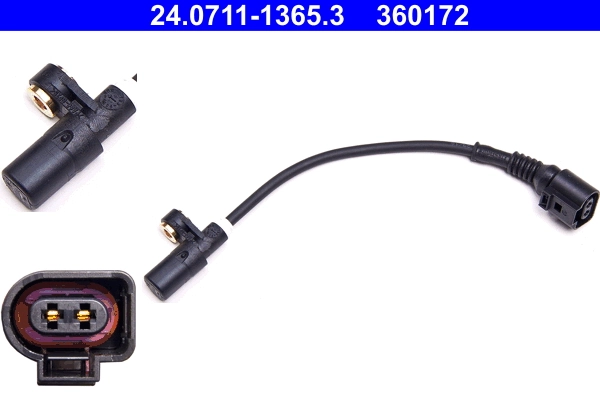 Sensor, wheel speed 24.0711-1365.3