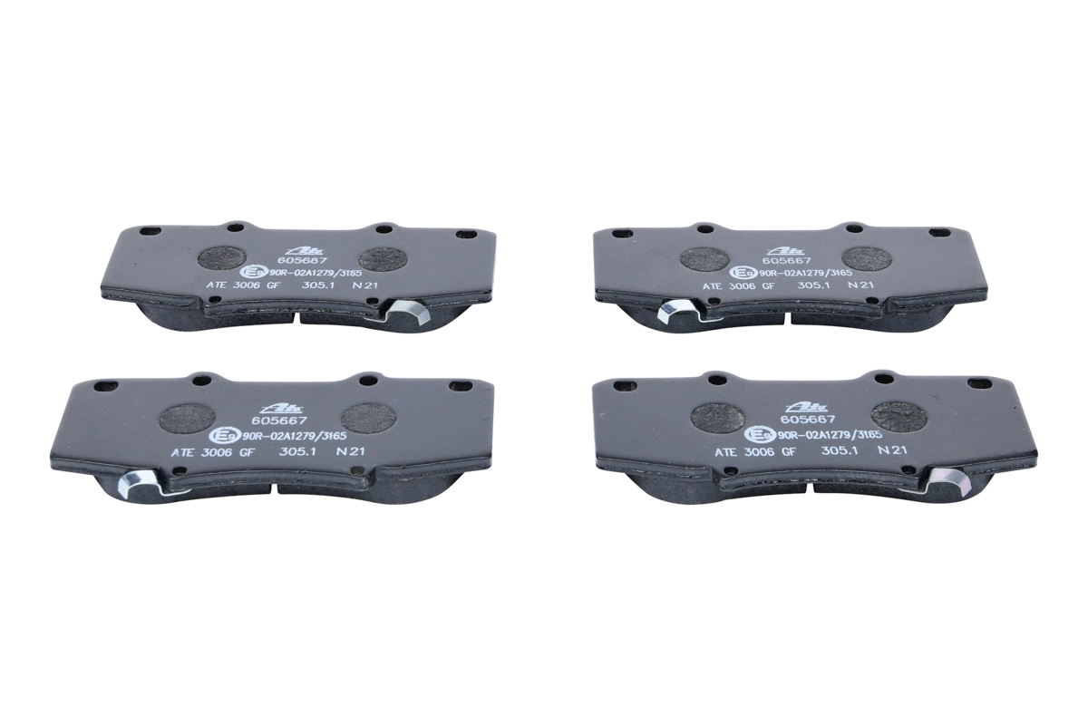 Brake Pad Set, disc brake 13.0460-5667.2