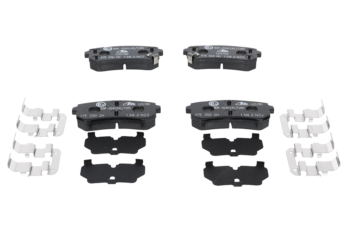 Brake Pad Set, disc brake ATE Ceramic 13.0470-5780.2