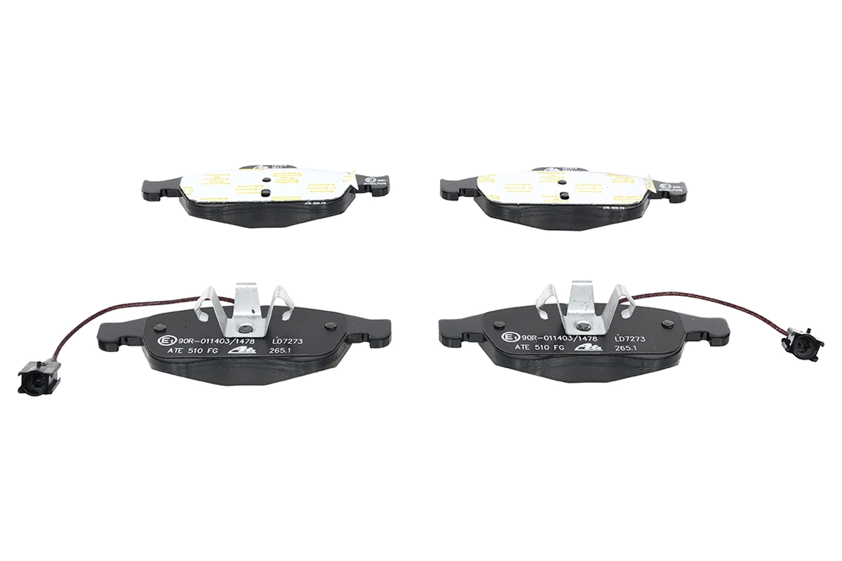 Brake Pad Set, disc brake ATE Ceramic 13.0470-7273.2