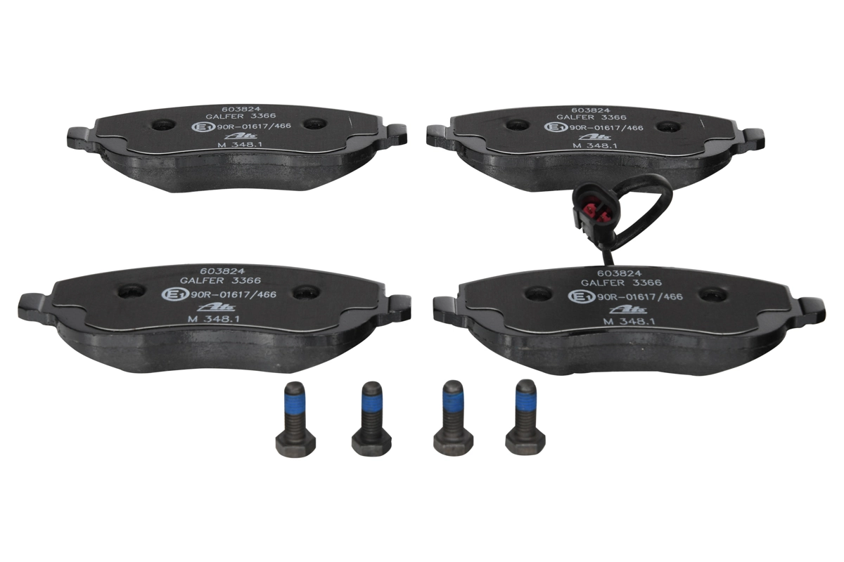 Brake Pad Set, disc brake 13.0460-3824.2