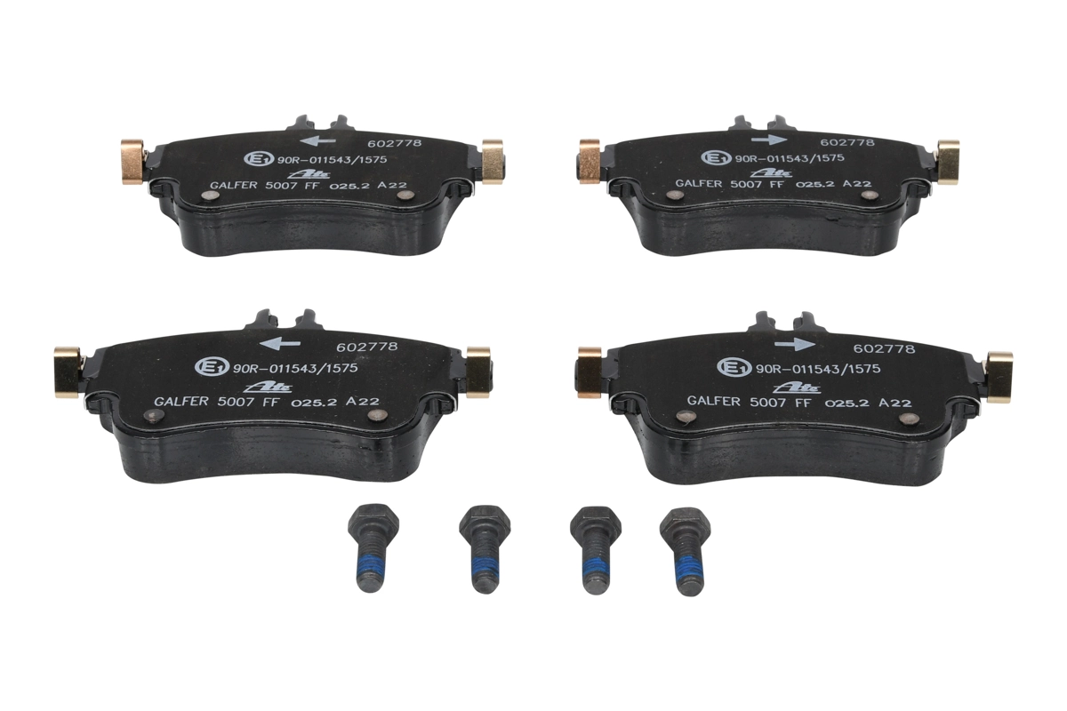 Brake Pad Set, disc brake 13.0460-2778.2