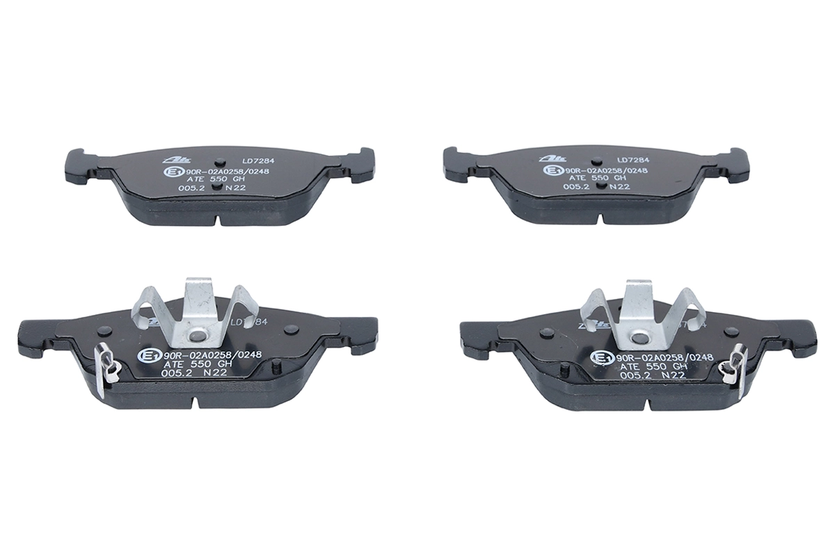 Brake Pad Set, disc brake ATE Ceramic 13.0470-7284.2