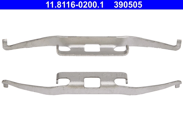 Spring, brake caliper 11.8116-0200.1