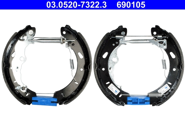 Brake Shoe Set Original ATE TopKit 03.0520-7322.3