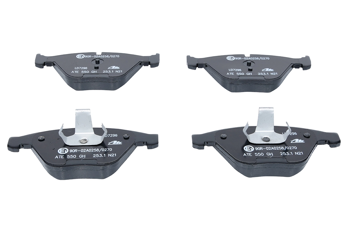 Brake Pad Set, disc brake ATE Ceramic 13.0470-7296.2