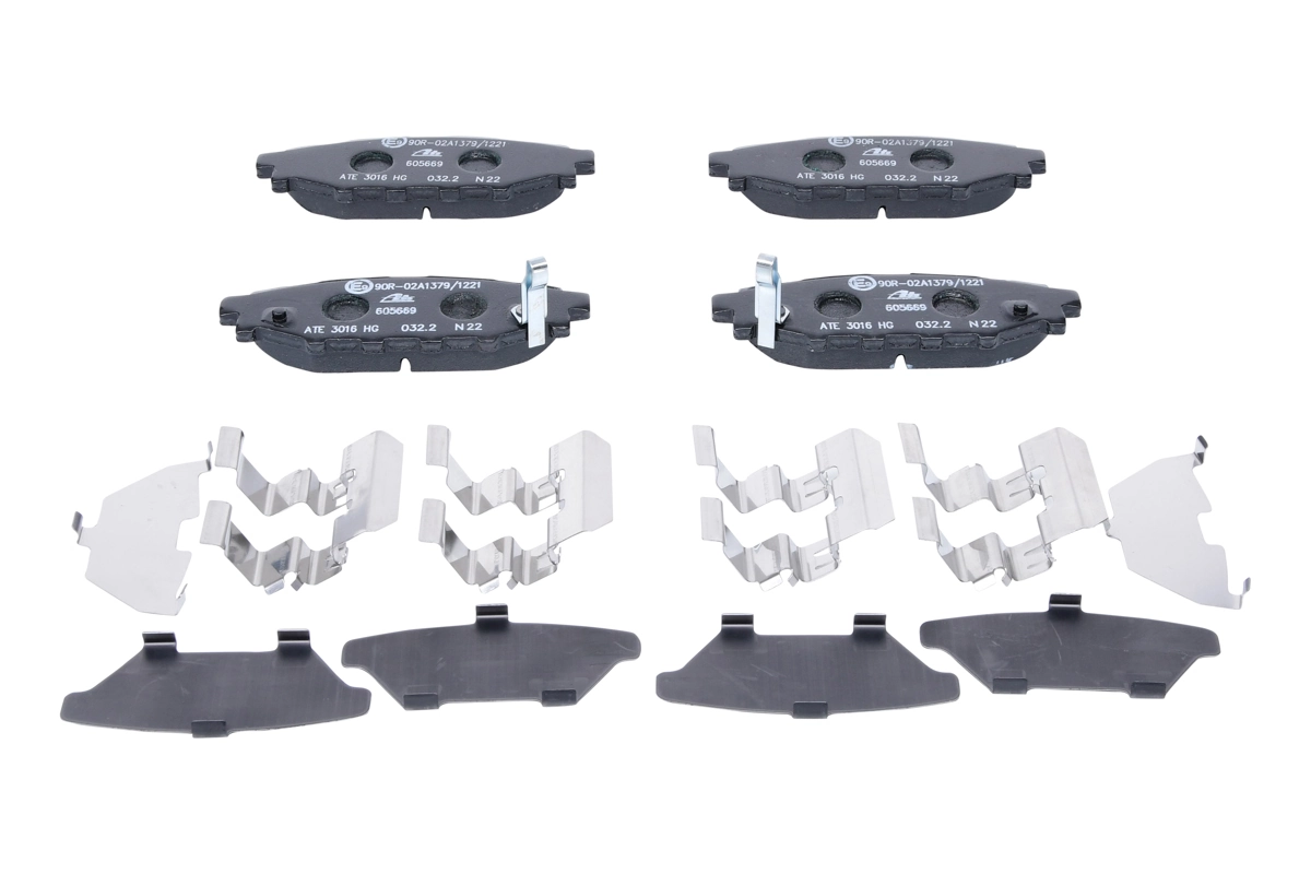 Brake Pad Set, disc brake 13.0460-5669.2