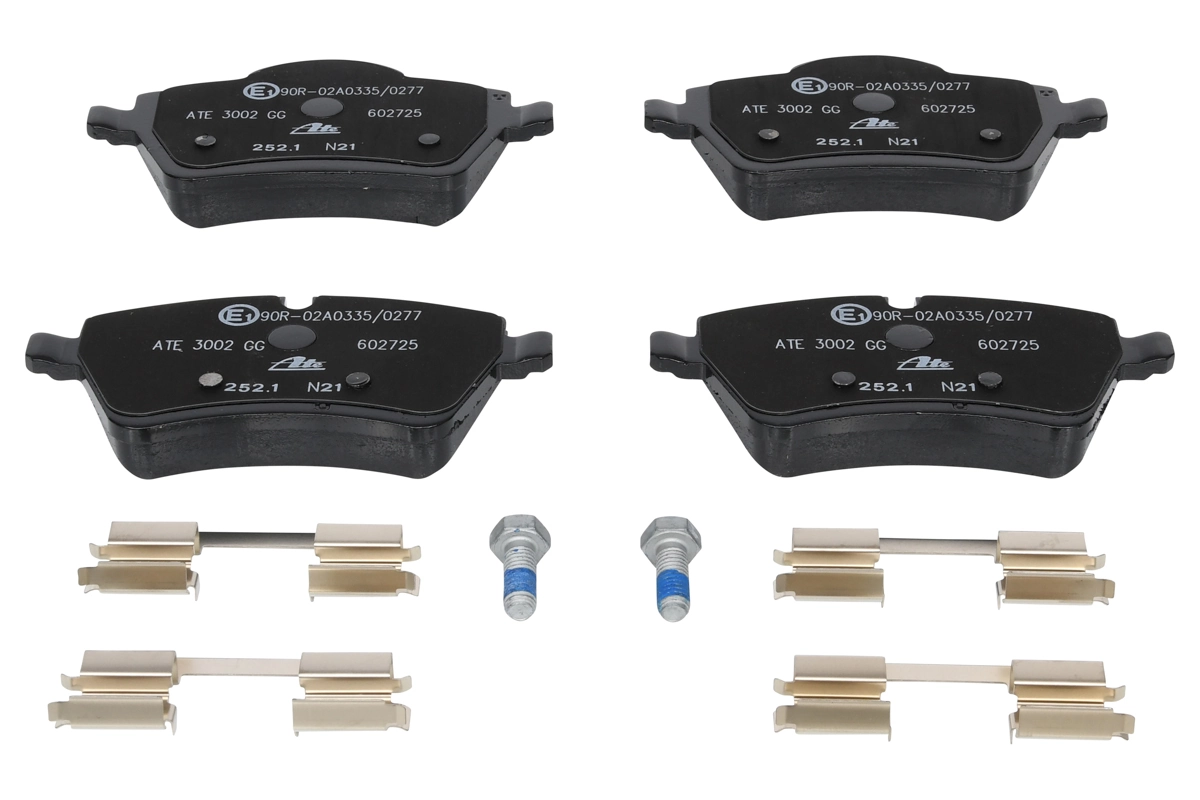 Brake Pad Set, disc brake 13.0460-2725.2