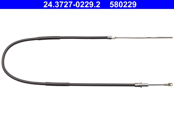 Cable Pull, parking brake 24.3727-0229.2