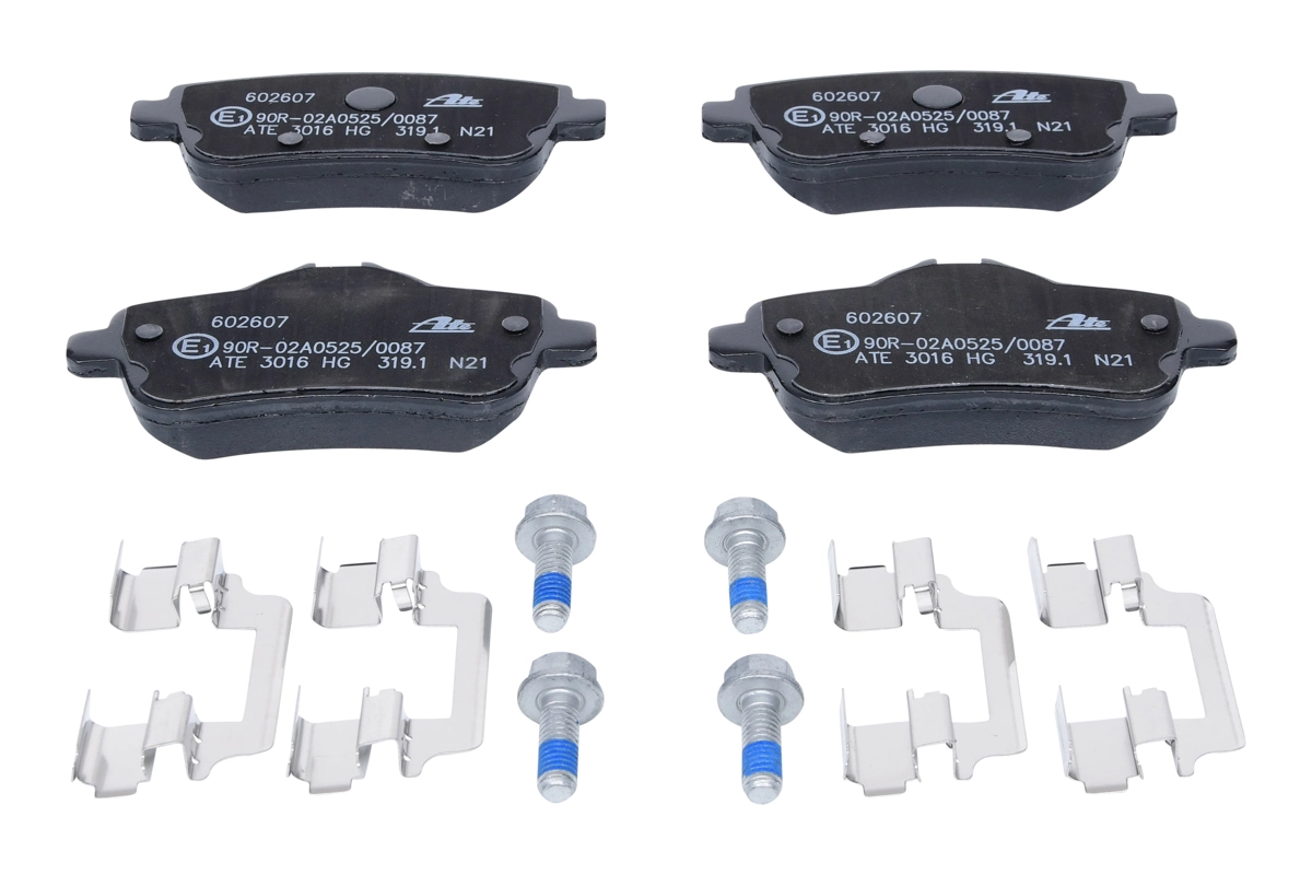 Brake Pad Set, disc brake 13.0460-2607.2