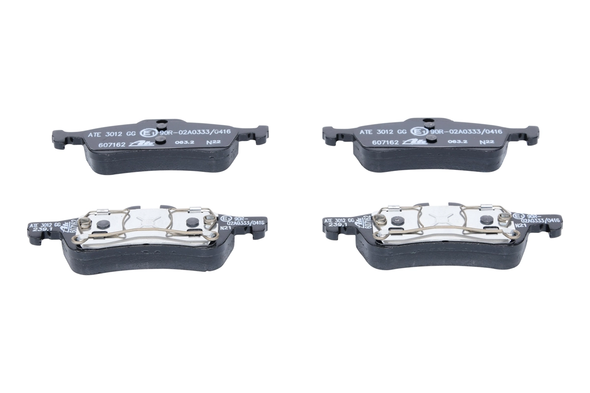 Brake Pad Set, disc brake 13.0460-7162.2