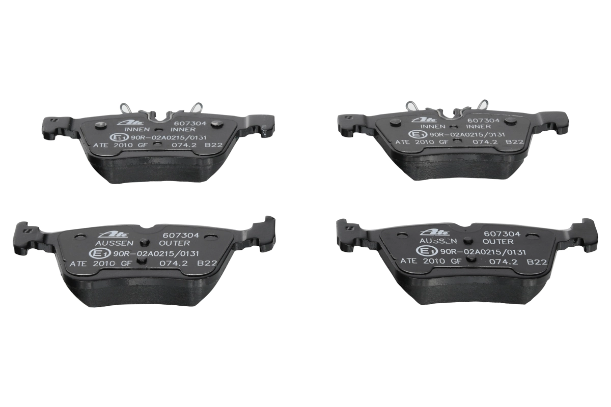 Brake Pad Set, disc brake 13.0460-7304.2