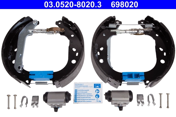 Brake Shoe Set Original ATE TopKit 03.0520-8020.3