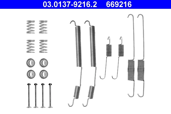 Accessory Kit, brake shoes 03.0137-9216.2