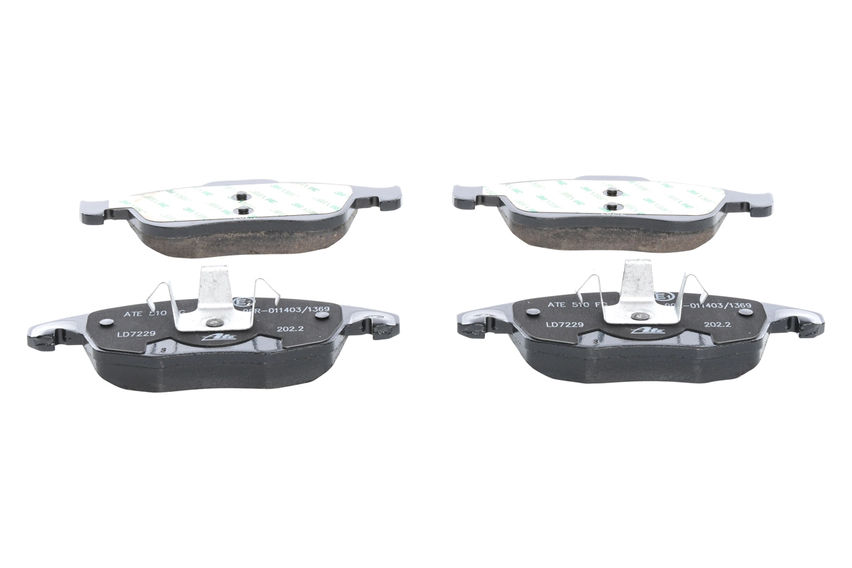 Brake Pad Set, disc brake ATE Ceramic 13.0470-7229.2
