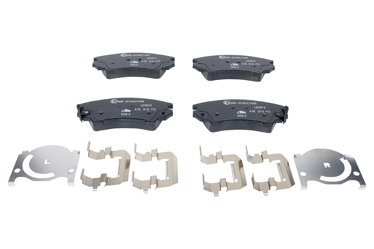 Brake Pad Set, disc brake ATE Ceramic 13.0470-5612.2