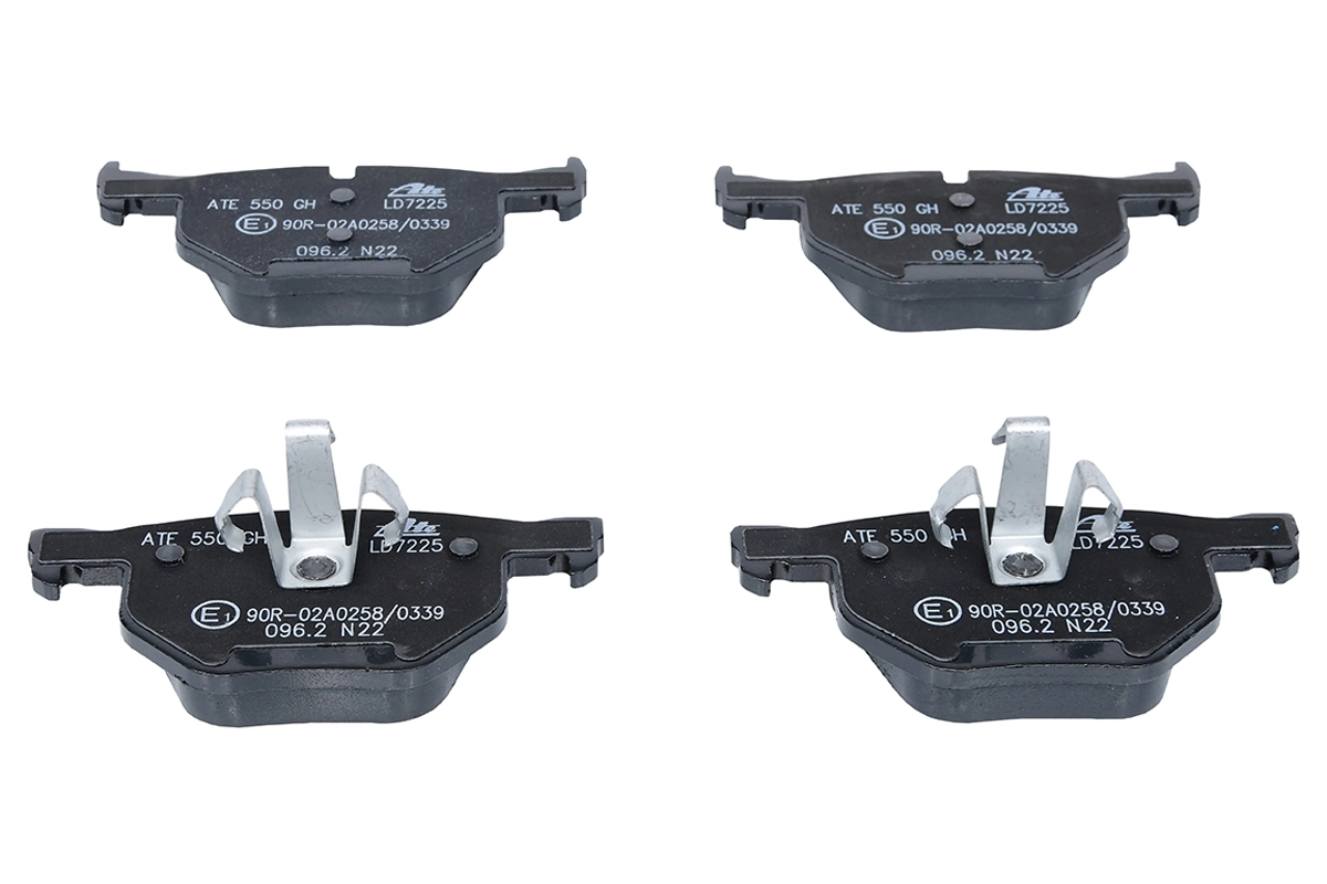 Brake Pad Set, disc brake ATE Ceramic 13.0470-7225.2