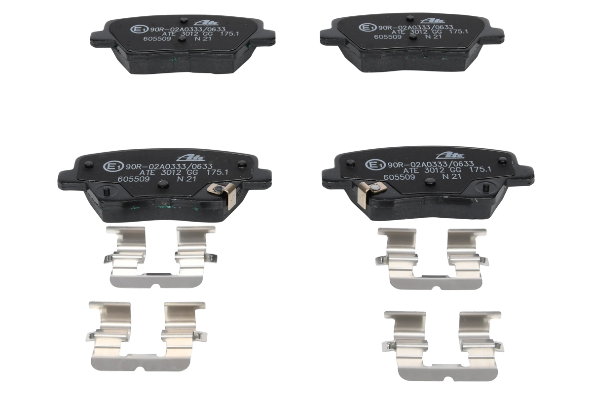 Brake Pad Set, disc brake 13.0460-5509.2