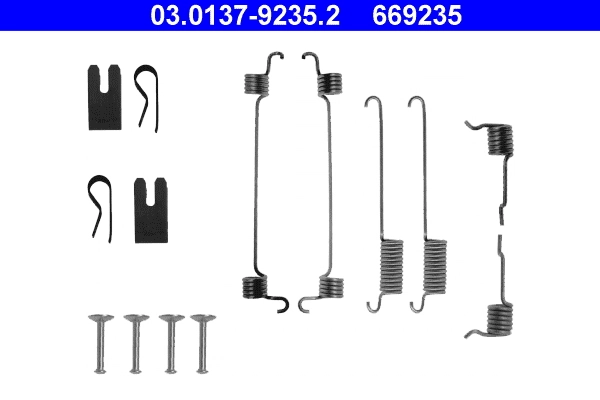 Accessory Kit, brake shoes 03.0137-9235.2