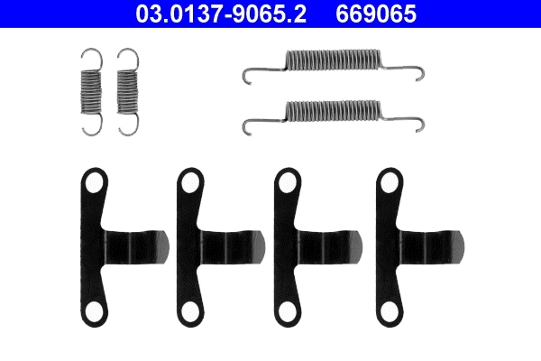 Accessory Kit, parking brake shoes 03.0137-9065.2