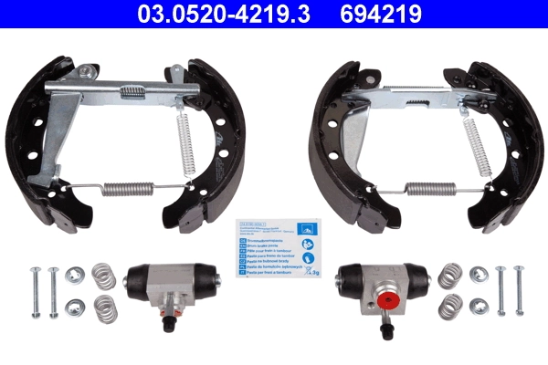 Brake Shoe Set Original ATE TopKit 03.0520-4219.3