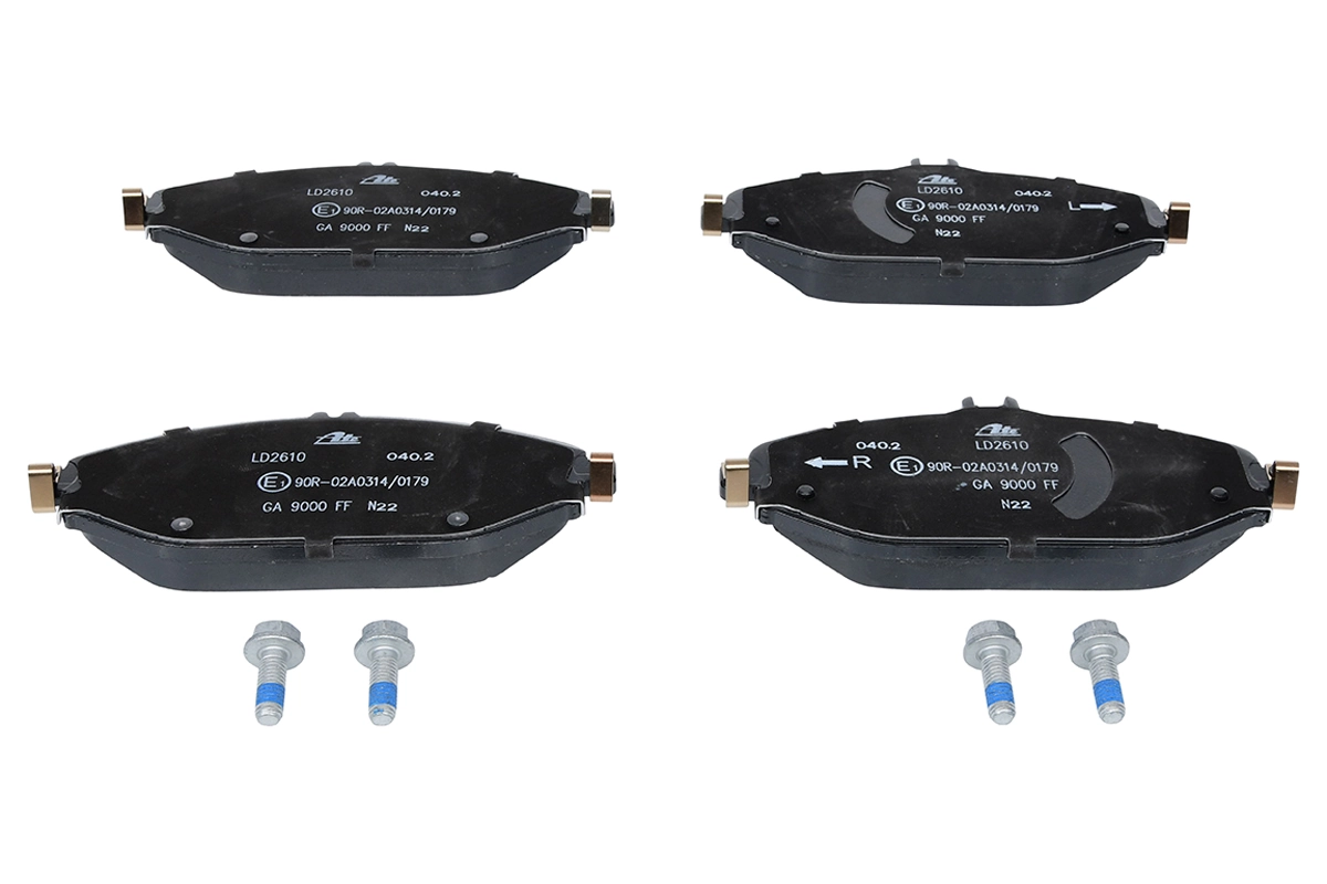 Brake Pad Set, disc brake ATE Ceramic 13.0470-2610.2