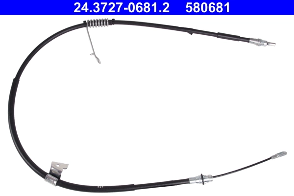 Cable Pull, parking brake 24.3727-0681.2