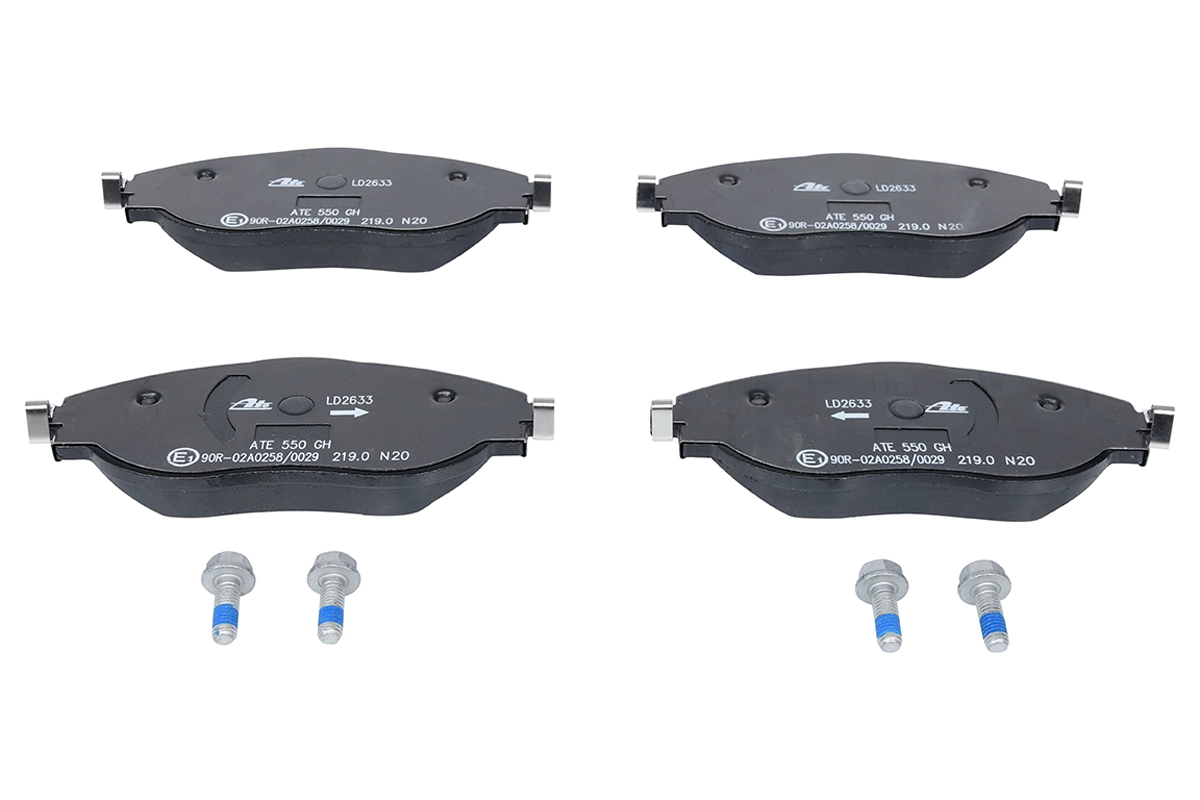 Brake Pad Set, disc brake ATE Ceramic 13.0470-2633.2