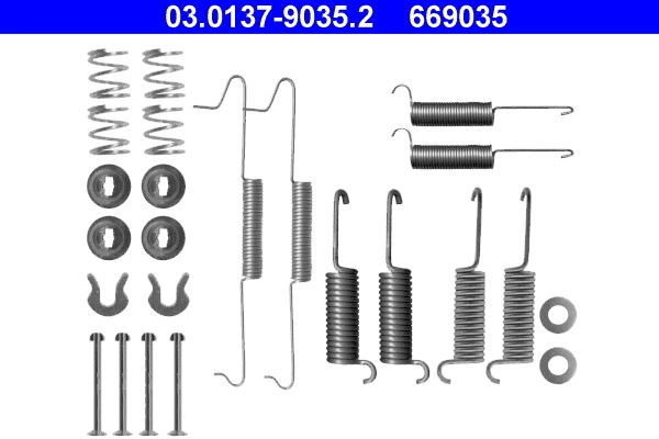 Accessory Kit, brake shoes 03.0137-9035.2