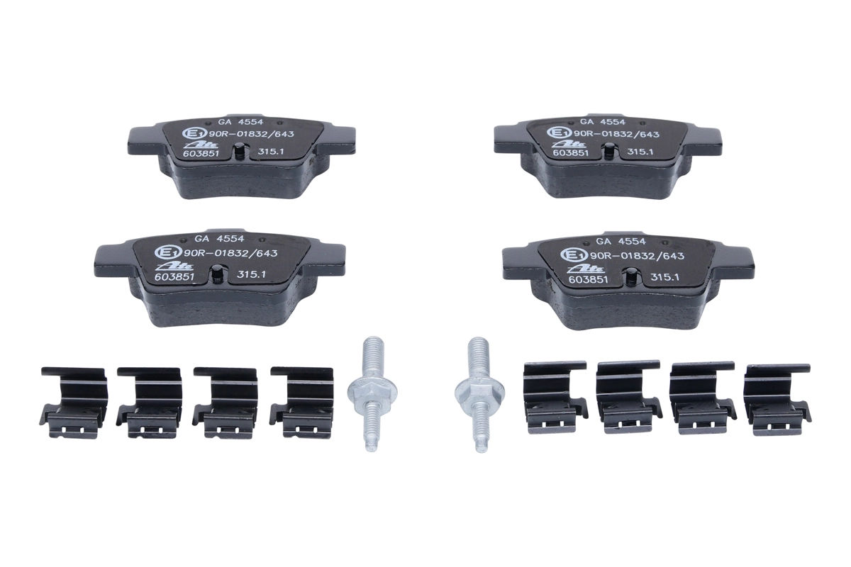 Brake Pad Set, disc brake 13.0460-3851.2